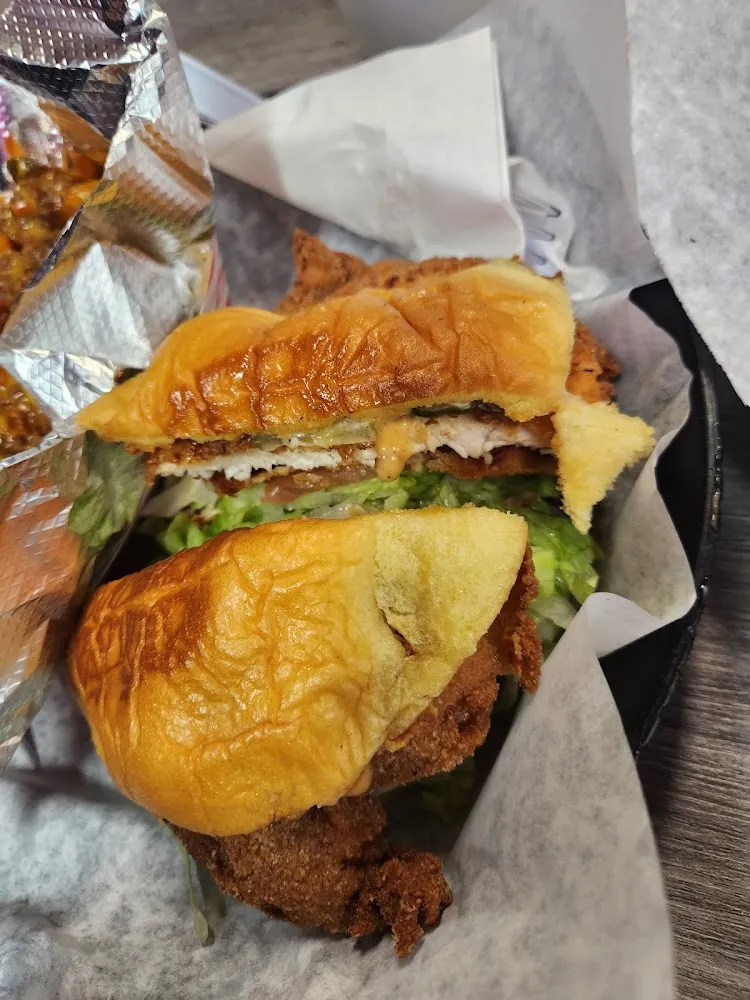 Fried Chicken Burger