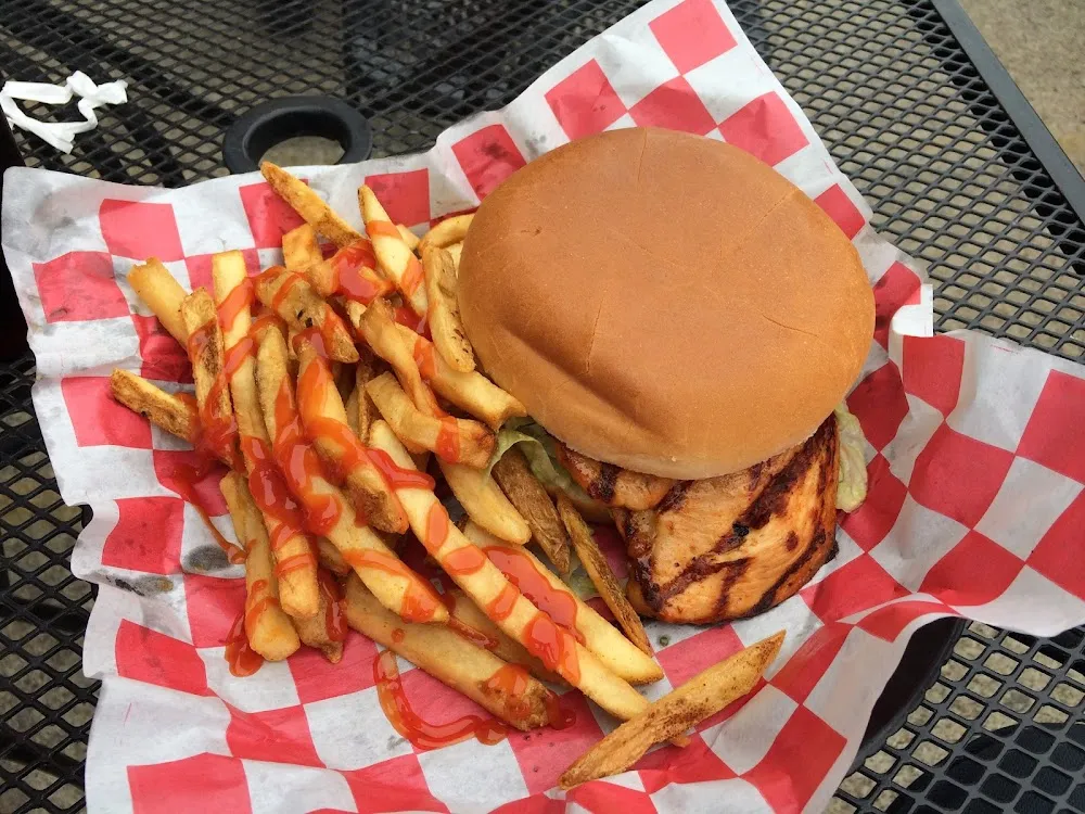 Grilled Chicken Burger